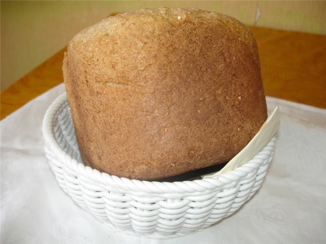 Buckwheat Bread Fluffy (เครื่องทำขนมปัง)