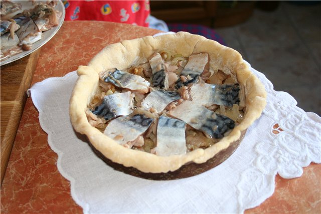 Torta di pesce