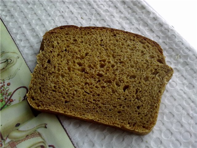 Brewed wheat bread (oven)