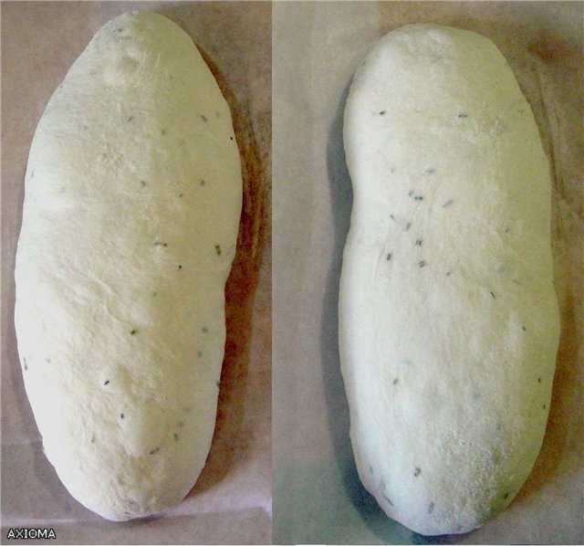 Italian bread (Ann Thibeault) in the oven