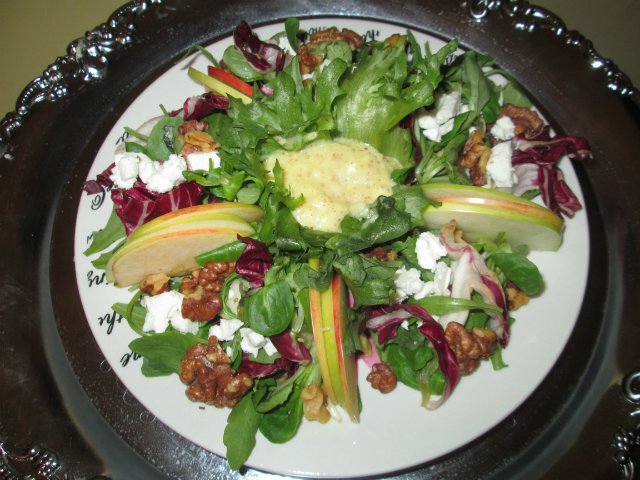 Kerstster Salade