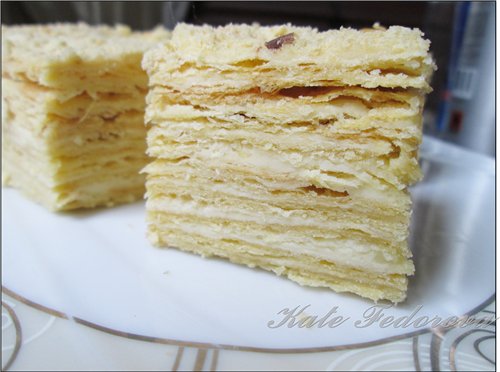 Ciasto Napoleona (przepis rodzinny)