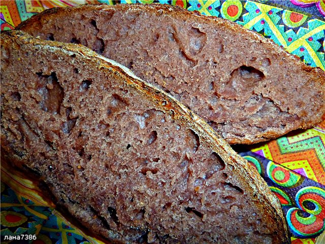 Pane al Mosto - Pan de mosto de uva