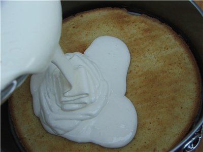 Leche de Cake Bird de acuerdo con GOST (en agar-agar) de la película "School Waltz"