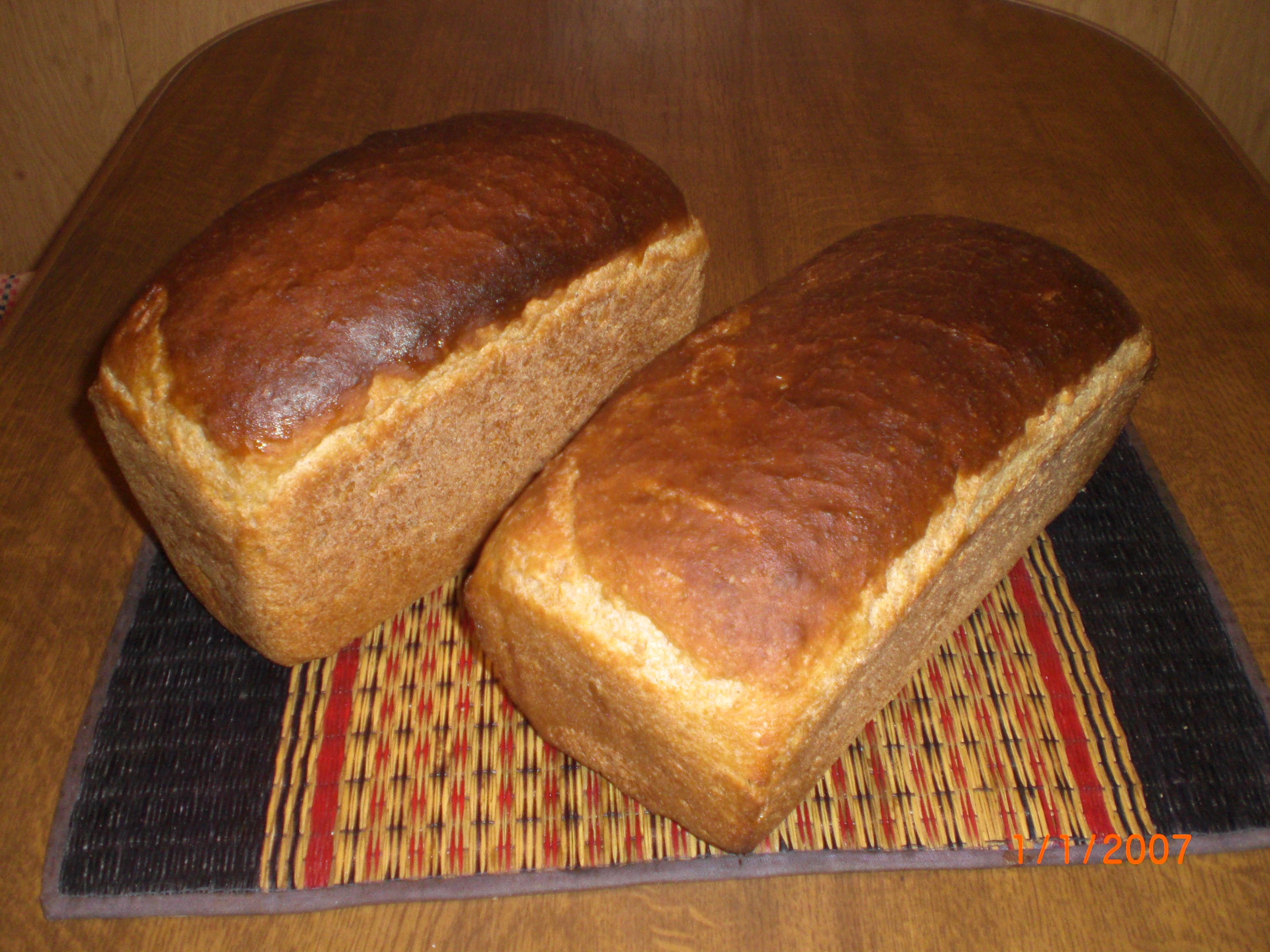 Pane integrale con lievito naturale (al forno)