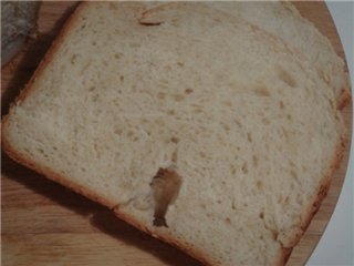 Pane di grano con panna acida al forno