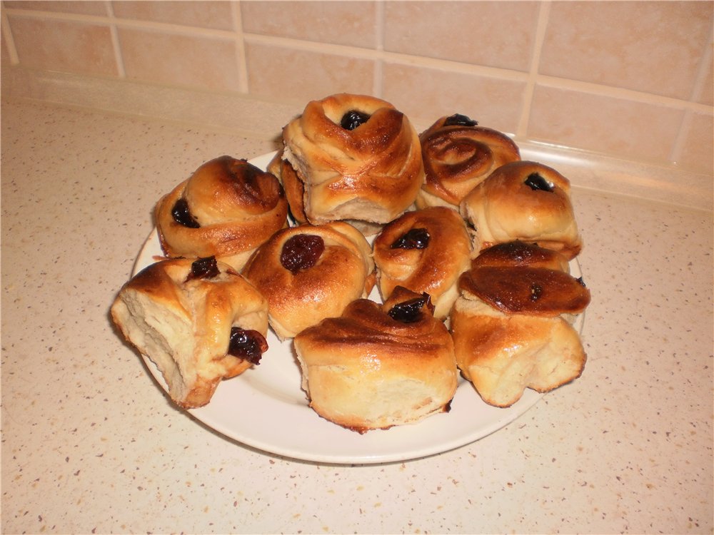 Pastel de bollos "Rosario"