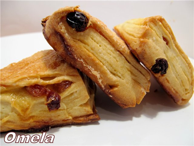 Patatas na puff pastry