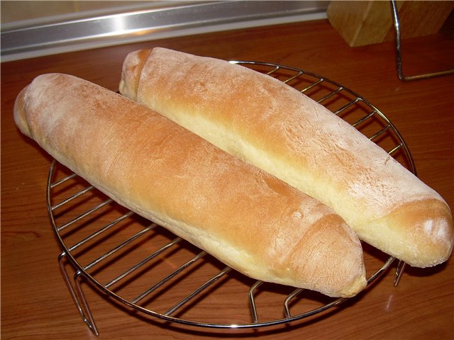 Bread French in a bread maker