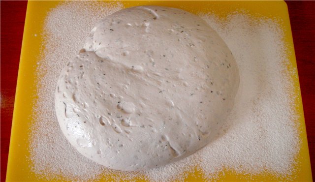 Italian bread (Ann Thibeault) in the oven