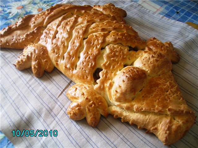 Pastel de cocodrilo (clase magistral)