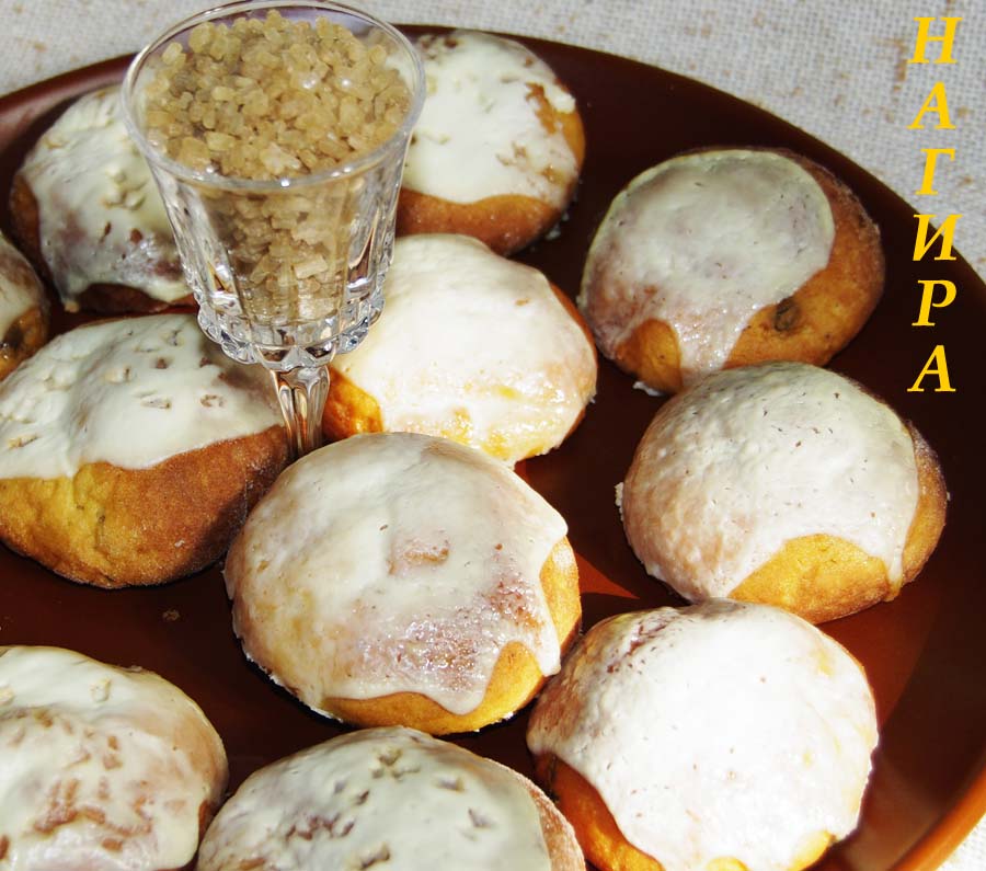 Tartas de queso en el horno