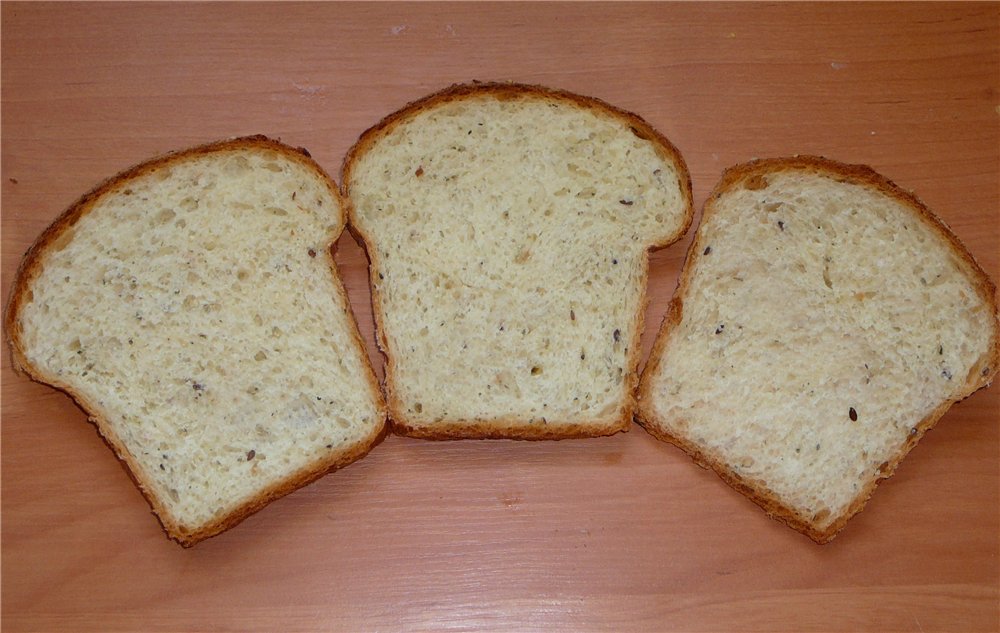 Wheat-potato tin bread (oven)