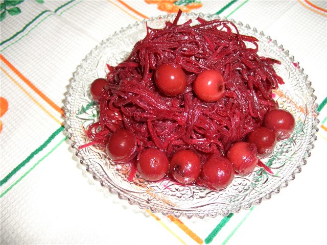 Raw pickled vegetables