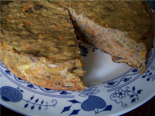 Cazuelas de carne, verduras, pescado.