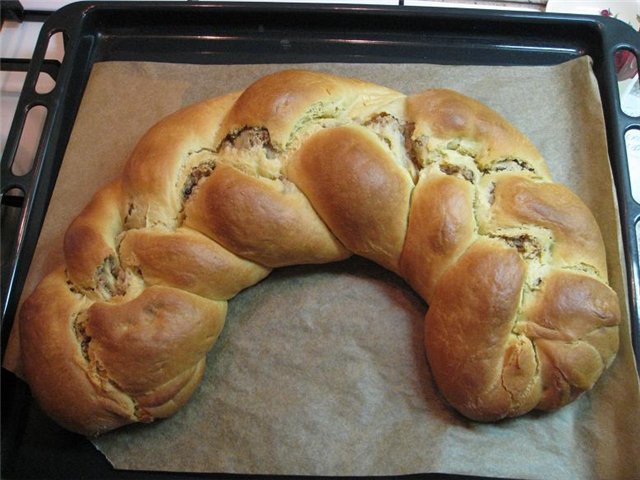 Swabian wreath pie (Swabian braid)