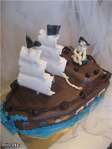 Ships and sea (cakes)