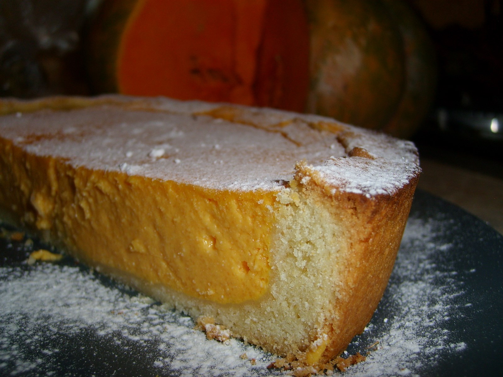 Torta di zucca e ricotta