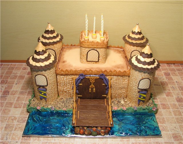 Castles, palaces, houses (cakes)