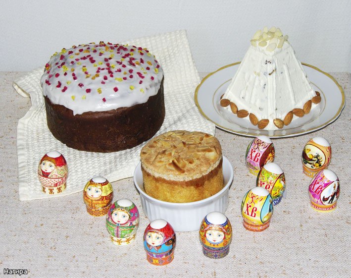 Easter cakes. Collection of recipes for Easter cakes