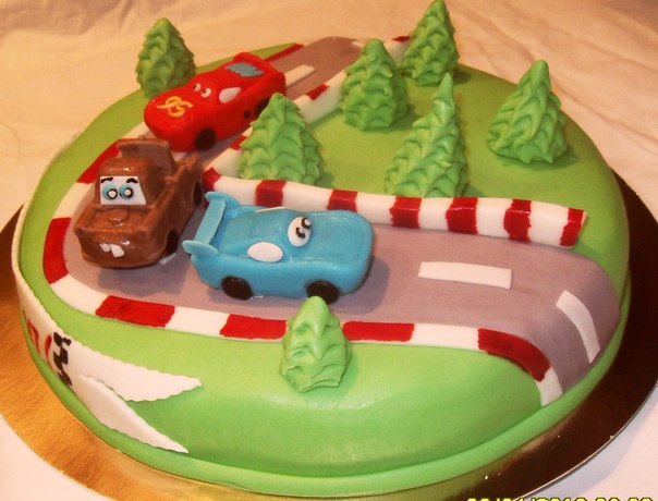 Torte basate sul cartone animato Cars