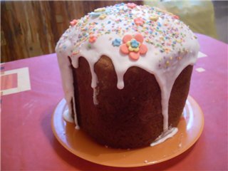 Kulich في صانع الخبز