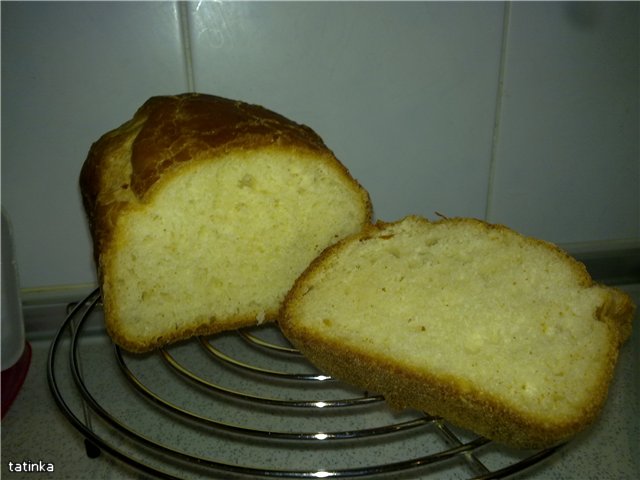 Italian bread with kefir in a bread maker