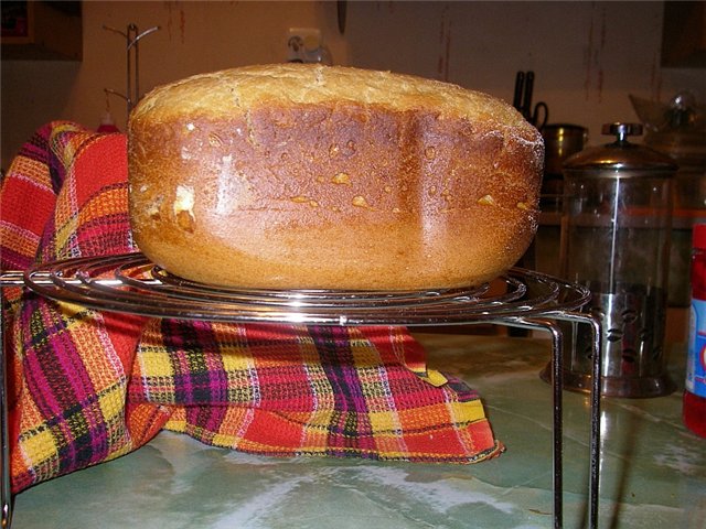 Pan con manteca de cerdo (panificadora)