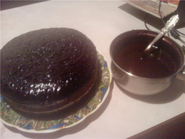 Torta al cioccolato pazza (in una macchina per il pane)