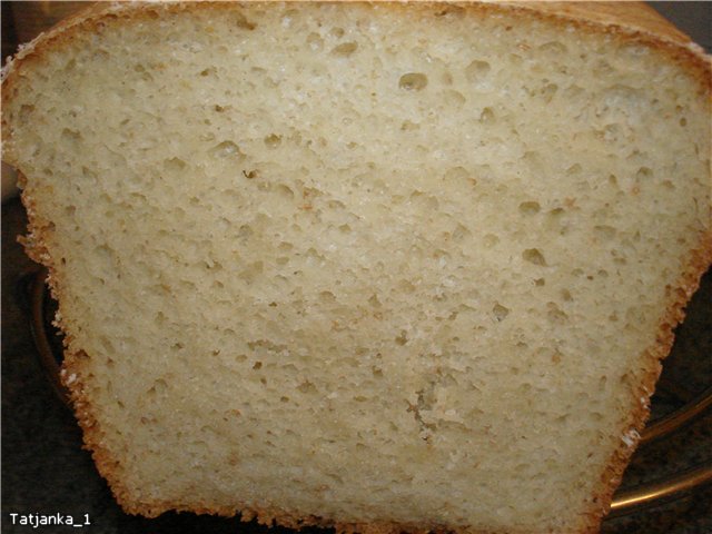 Pane di grano su pasta matura (autolievitazione)