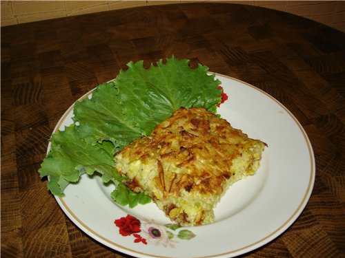 Kugel di verdure con patate