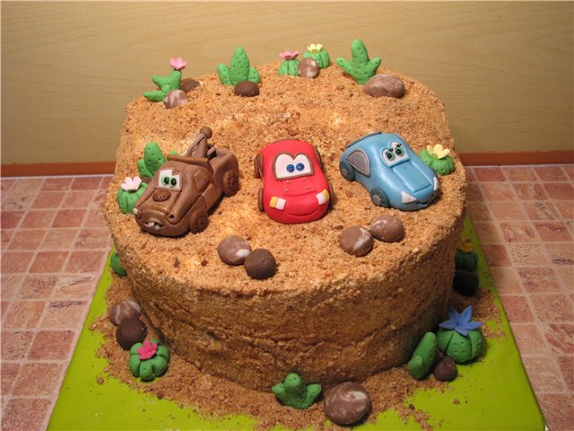 Torte basate sul cartone animato Cars