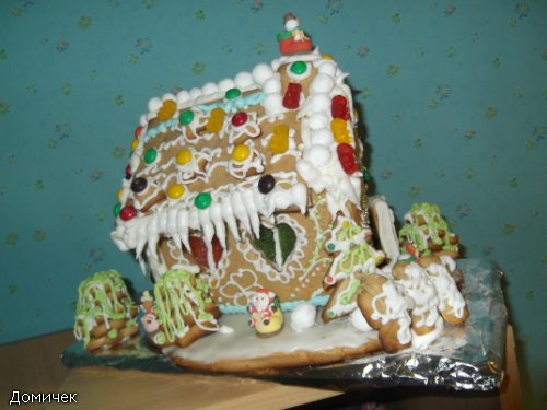 Gingerbread house (how to assemble and decorate)