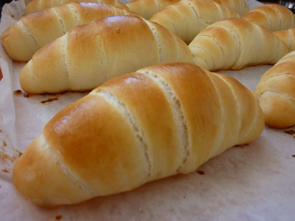 Rollos de mantequilla (bagels cremosos)