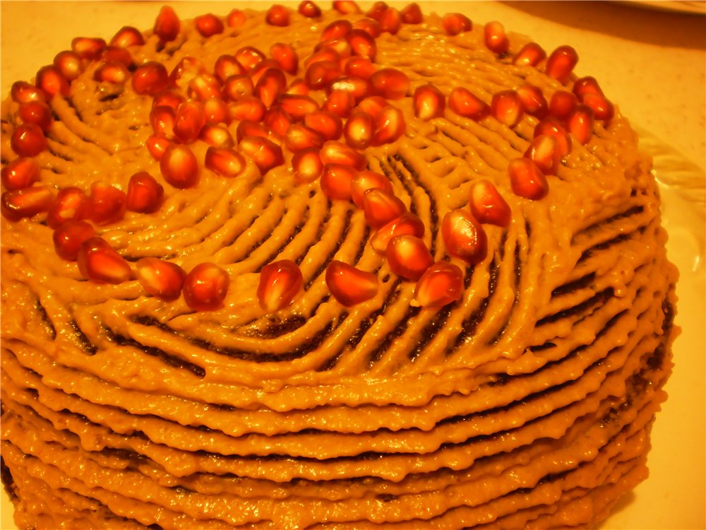 Torta al cioccolato in acqua bollente