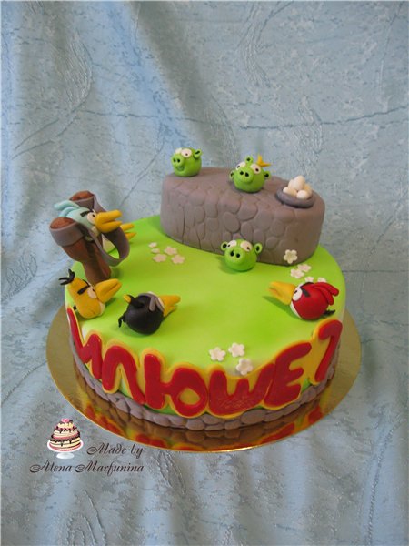 Angry Birds Cakes