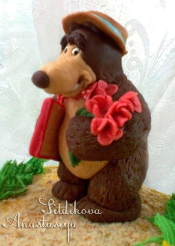 Cakes based on the cartoon Masha and the Bear