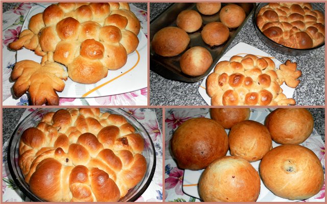 High-calorie buns (GOST recipe in a bread machine)