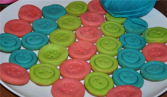 Buttons Cookies (piekarnik)