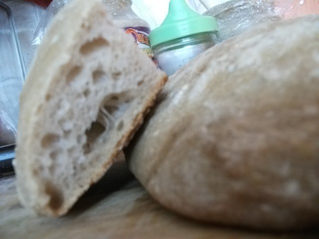 Italian bread (Ann Thibeault) in the oven