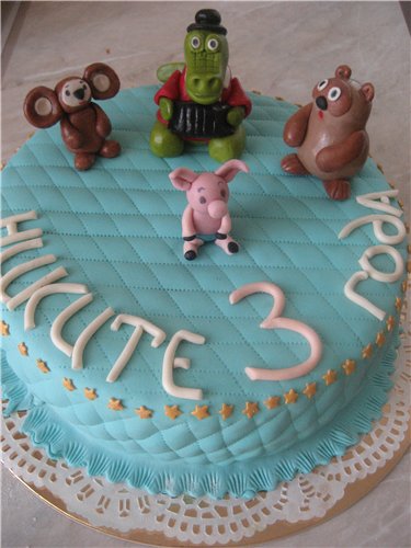 Torte basate sul cartone animato Winnie the Pooh e tutto, tutto, tutto