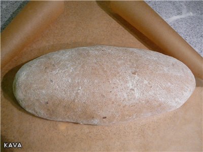 Airy sourdough bread