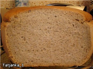 Airy sourdough bread