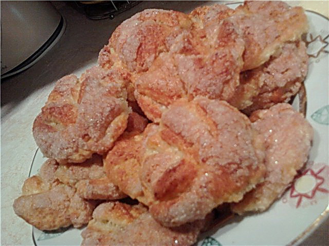 Cottage cheese biscuits Goose feet