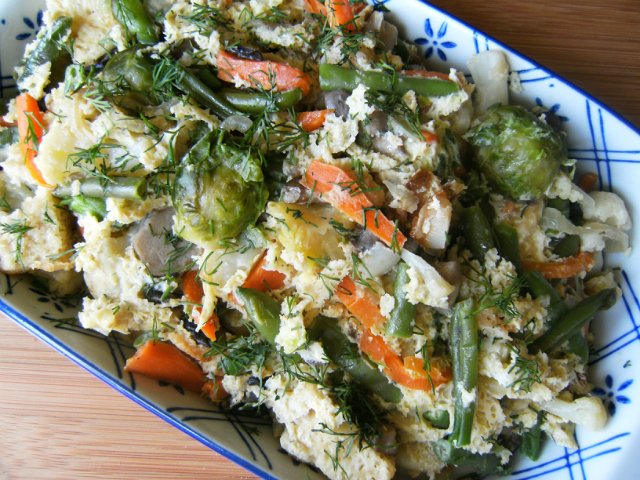 Casseruola di verdure francesi al vapore