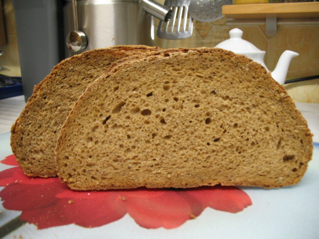 Airy sourdough bread