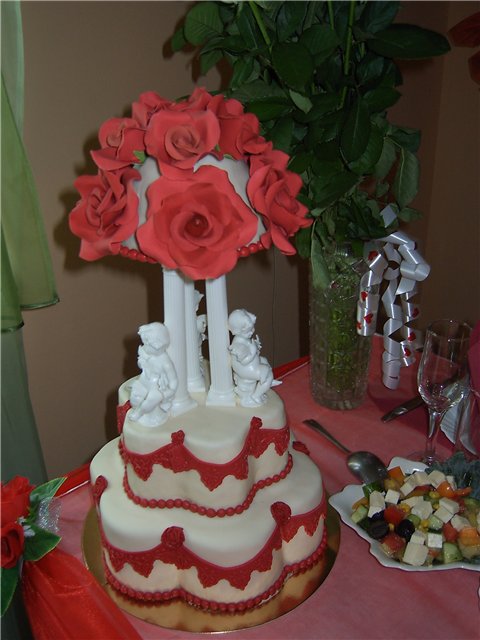 Mga cake ng bulaklak