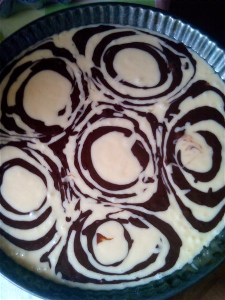 Zebra-cake