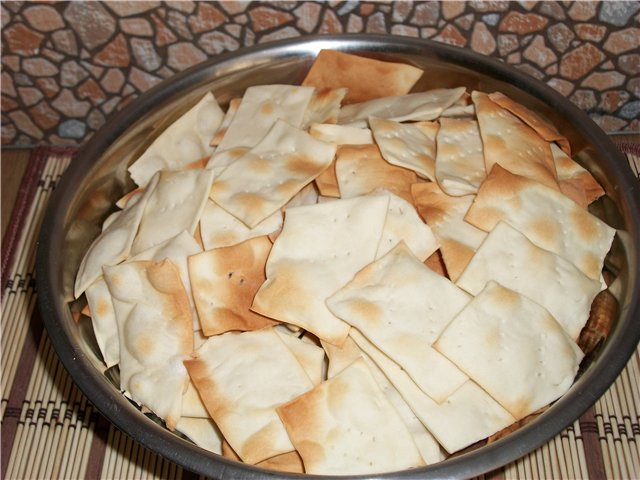 Patates fregides de galetes de blat