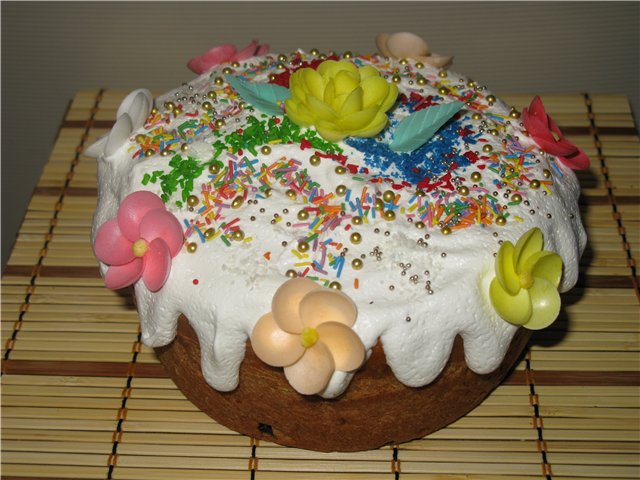 Easter cake (old recipe)